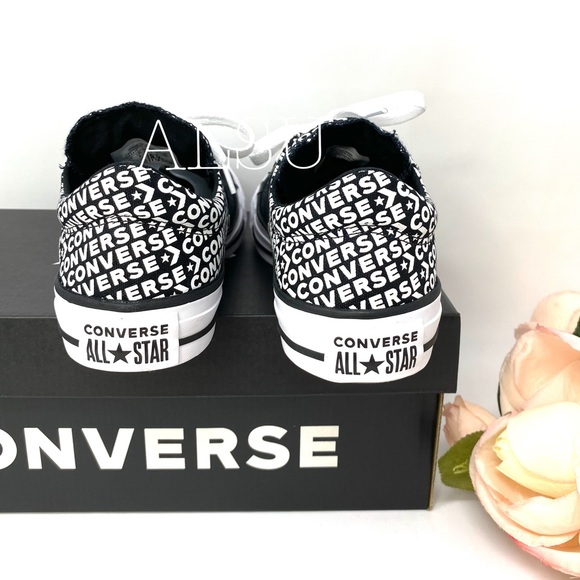 Converse Ctas Madison Low Canvas Black White LogoW - Picture 6 of 10